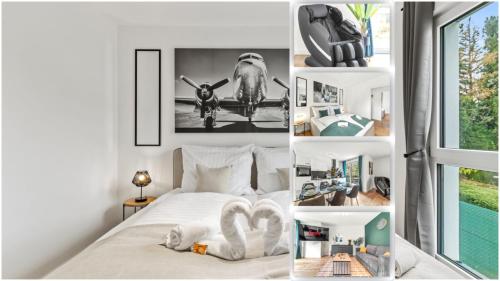 NobleNest Deluxe - Massage - Kaffee - Arbeitsplatz