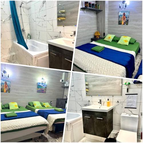 Krevet ili kreveti u jedinici u okviru objekta Hotels