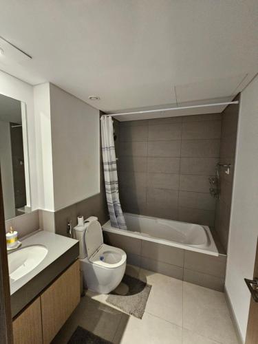 Ett badrum på Apartment 70 m2