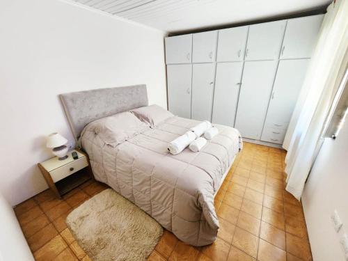 Postel nebo postele na pokoji v ubytování Departamento La Estación de Los Toldos