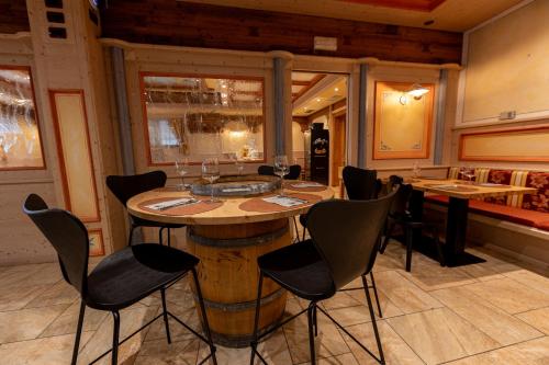 Posezení v ubytování Hotel La Noria