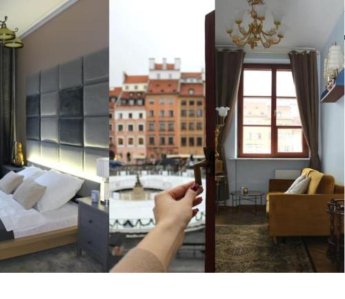 Rynek Starego Miasta Syrenka Old Town Square Warsaw Mermaid