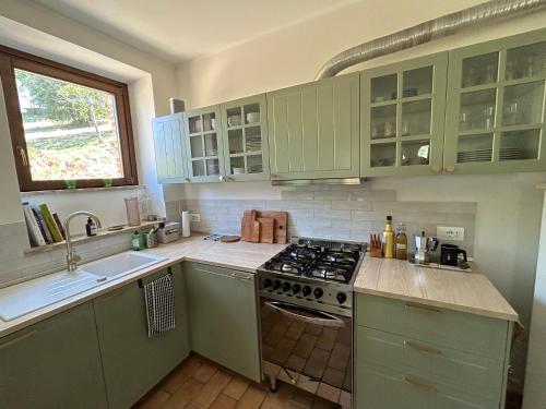 Η κουζίνα ή μικρή κουζίνα στο Casa Petritoli