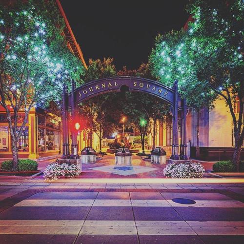 an entrance to the danielosa square at night at 4 Bedroom, 2 full bath whole house in Hamilton