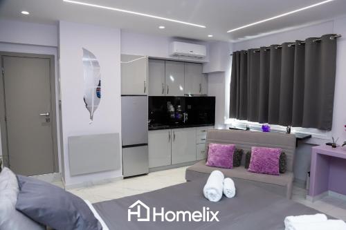 Modern studio in the city center