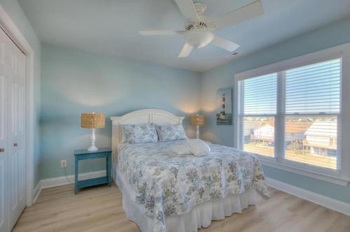 Postel nebo postele na pokoji v ubytování The Hawks' Nest