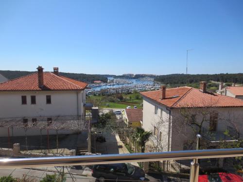 a view of a city from a balcony at room 1 in Pula