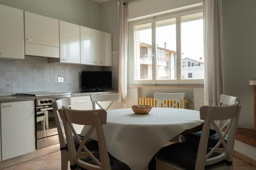 Η κουζίνα ή μικρή κουζίνα στο Casa vacanze La Terrazza