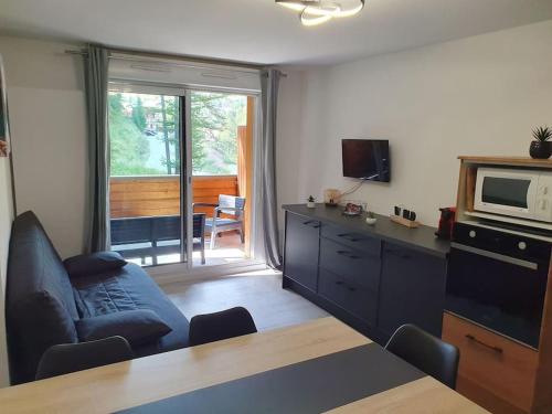 Appartement au calme avec vue sur les montagnes à la Foux d'Allos