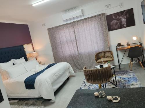Katil atau katil-katil dalam bilik di Mayaza Luxury Apartment