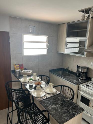 Η κουζίνα ή μικρή κουζίνα στο Casa Céntrica