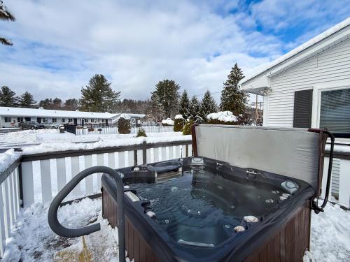 Stowe Motel & Snowdrift v zimě