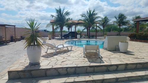 Πισίνα στο ή κοντά στο Anexo da casa de Campo - 2/4 com piscina