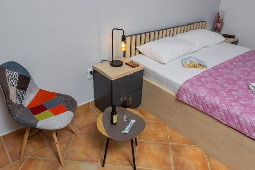 Cama o camas de una habitación en Adzic Apartments