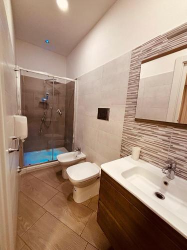 Koupelna v ubytování B&B Hora Sesta