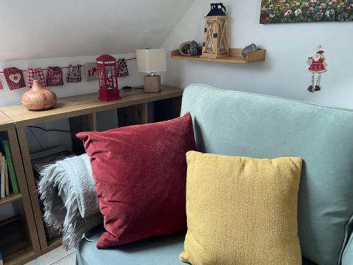 Χώρος καθιστικού στο Oak Tree Apartment - Tölgy Lak