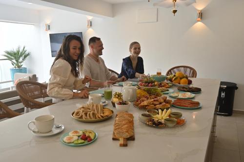 Jídlo v vily nebo okolí