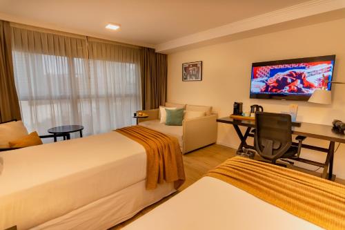 Letto o letti in una camera di After Hotel Montevideo