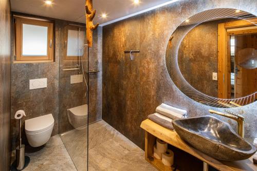 Ванная комната в Pongitzerhof