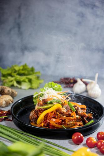 ホテルの敷地内または近くでの食事または食べ物