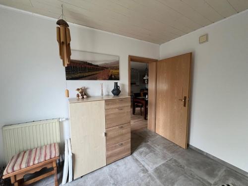 Kuchyň nebo kuchyňský kout v ubytování Ferienwohnung Wegst