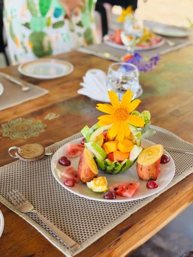 Comida en el hotel o alrededores