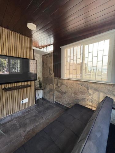 Posezení v ubytování Hostal La Perla Del Hacho