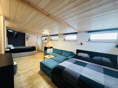 Posezení v ubytování Apartmán Kunst
