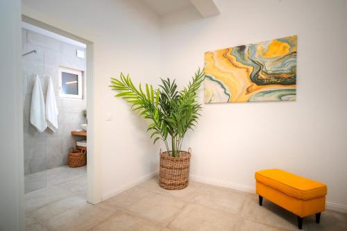 Bilik mandi di MY DALMATIA - Sea view Villa Amaria with private pool