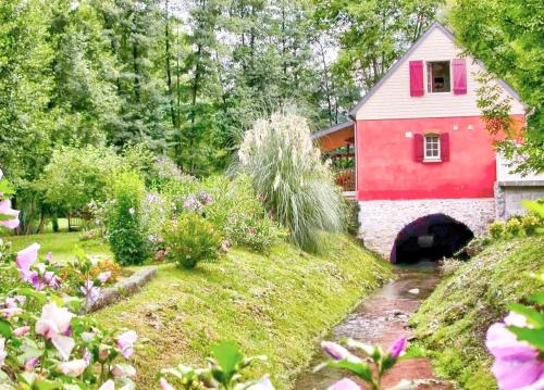 Zahrada ubytování Moulin d’Eysus - Le Moulin