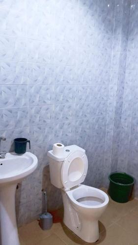 Ένα μπάνιο στο Chambre meublée