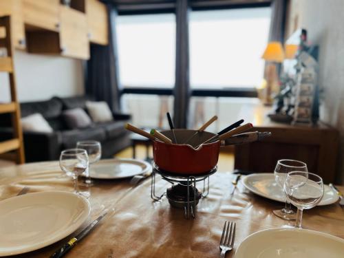 Photo de la galerie de l'établissement Studio cosy entrée les Evons Résidence Le BRELIN, à Saint-Martin-de-Belleville