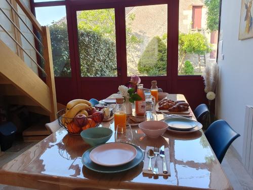 Jídlo v bed and breakfast nebo okolí