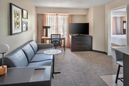 Телевизор и/или развлекательный центр в Residence Inn Hartford Manchester