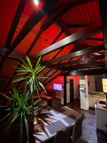 Dapur atau dapur kecil di FeWo Skywalk Willingen