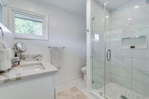 Et badeværelse på An Urban Oasis Retreat in DC