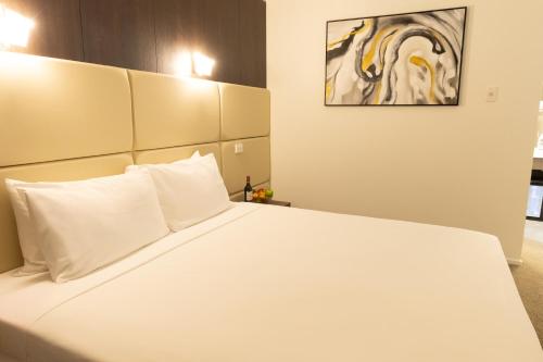 Katil atau katil-katil dalam bilik di Grand Riccarton Hotel