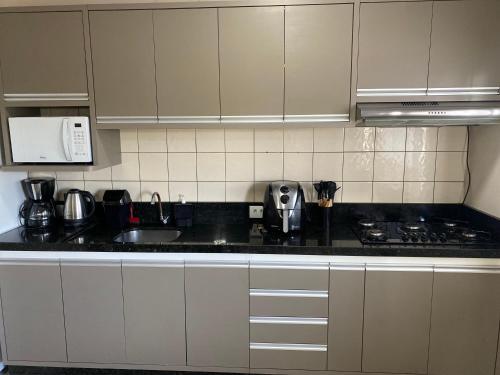 Apartamento completo, 5 minutos do Marco das Três Fronteiras, até 4 hóspedes