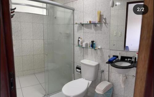 Lar de Milagresにあるバスルーム