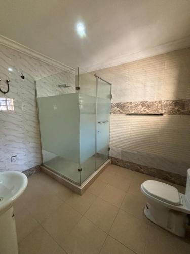 Koupelna v ubytování House C7