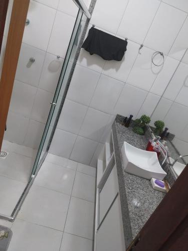 Koupelna v ubytování Fenix Residencial