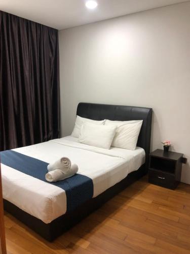 KL Suites Apartment at Vortexにあるベッド