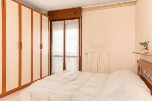 Postel nebo postele na pokoji v ubytování Ganden's Flat