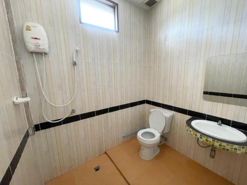 Koupelna v ubytování Navy Resort