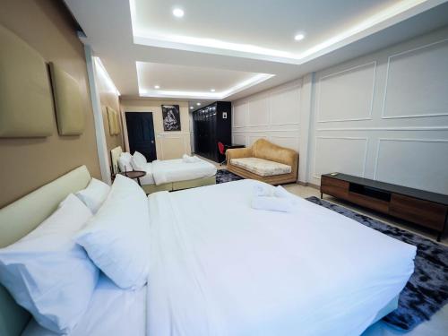Katil atau katil-katil dalam bilik di Oliver's House KS