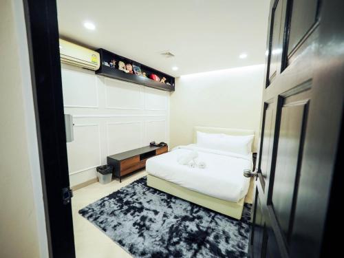 Katil atau katil-katil dalam bilik di Oliver's House KS