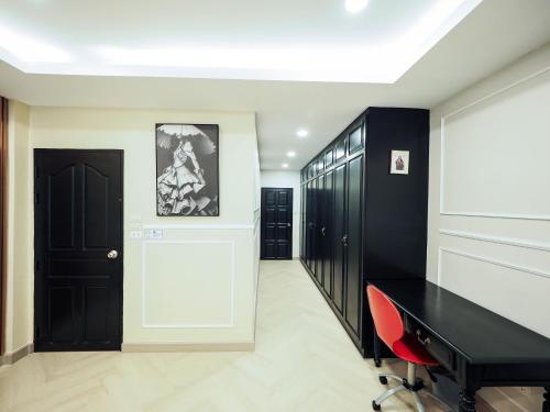 Televisyen dan/atau pusat hiburan di Oliver's House KS
