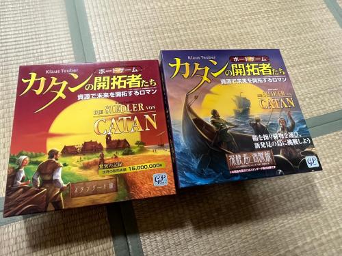 two video gameleases of the same game on a table at Wafu Ryokan Uehonmachi in Osaka