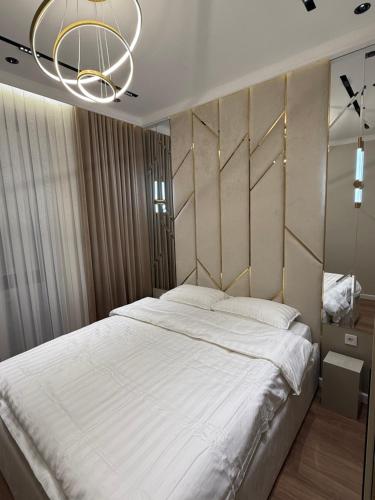 Apartment Bにあるベッド