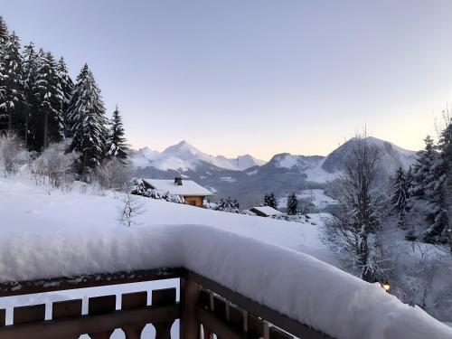 Chalet L'oréade v zimě